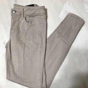 AE skinny khakis